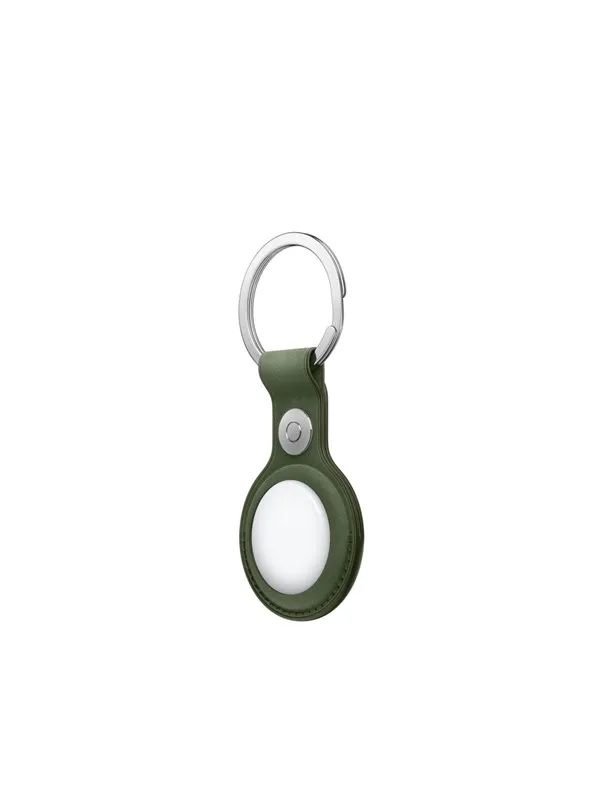 Apple AirTag FineWoven Key Ring - Moss