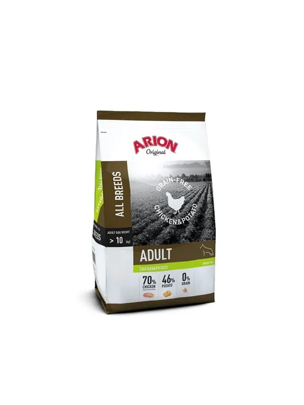 ARION - Dog Food - Grain-free - Chicken & Potato - 12 Kg