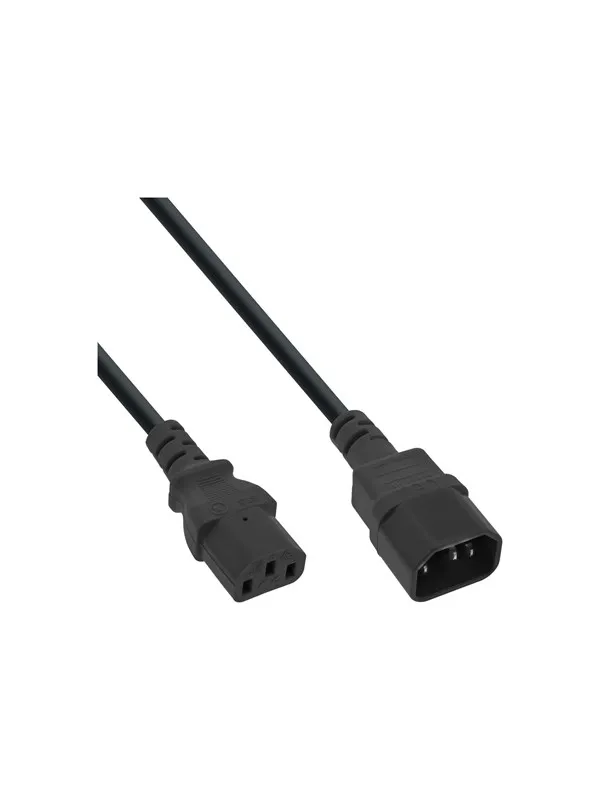 InLine - power extension cable - power IEC 60320 C13 to power IEC 60320 C13 - 7 m