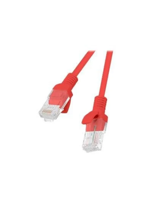Lanberg patch cable - 1 m - red RAL 3017 - Rød - 1m