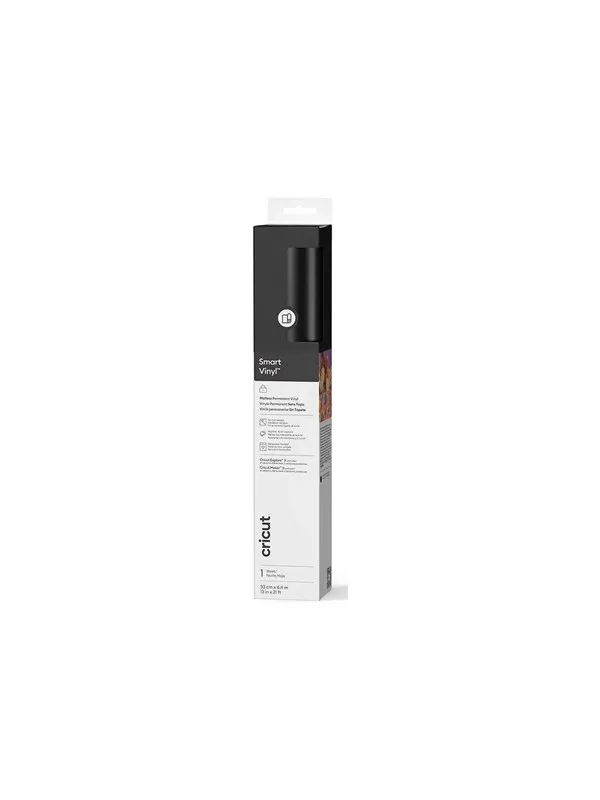 Cricut Smart Vinyl - craft material - 33 cm x 6.4 m - black - vinyl