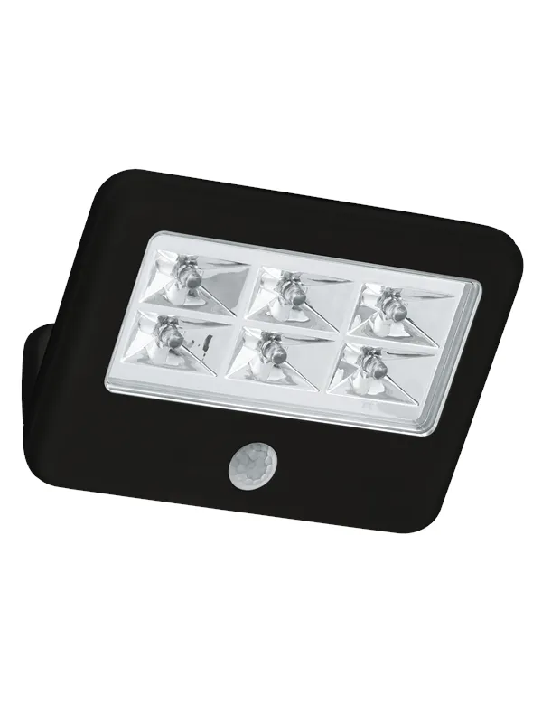 EGLO GAVELLO Batteridrevet vegglampe med sensor, svart
