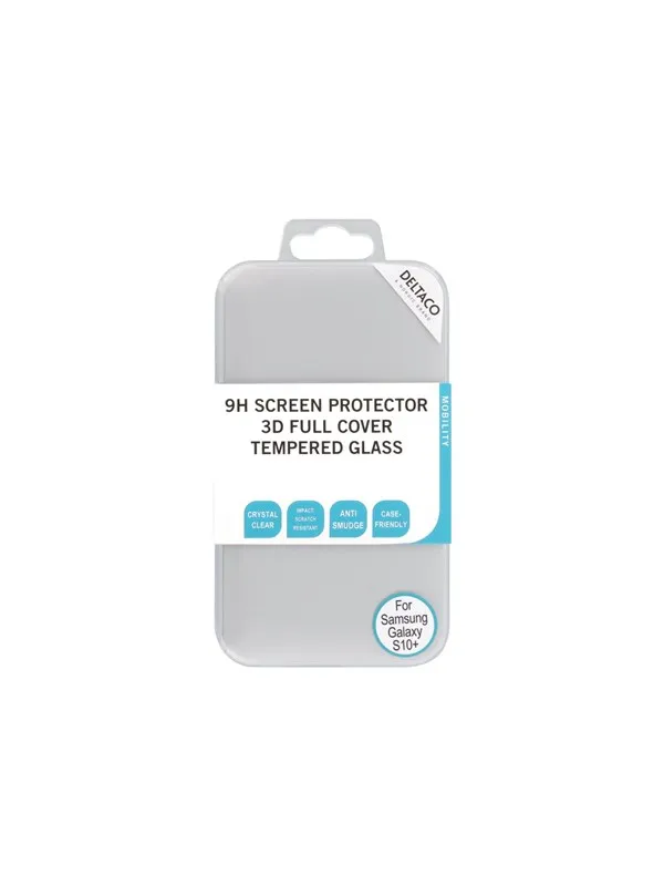 Deltaco screen protector Galaxy S10+ 3D curved
