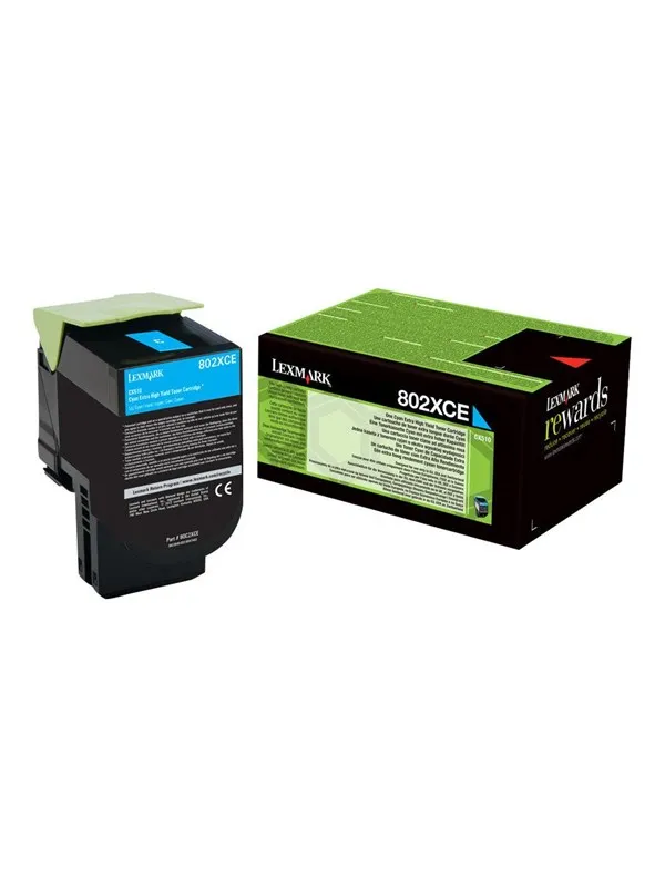 Lexmark toner cartridge - Cyan - Laser toner Cyan