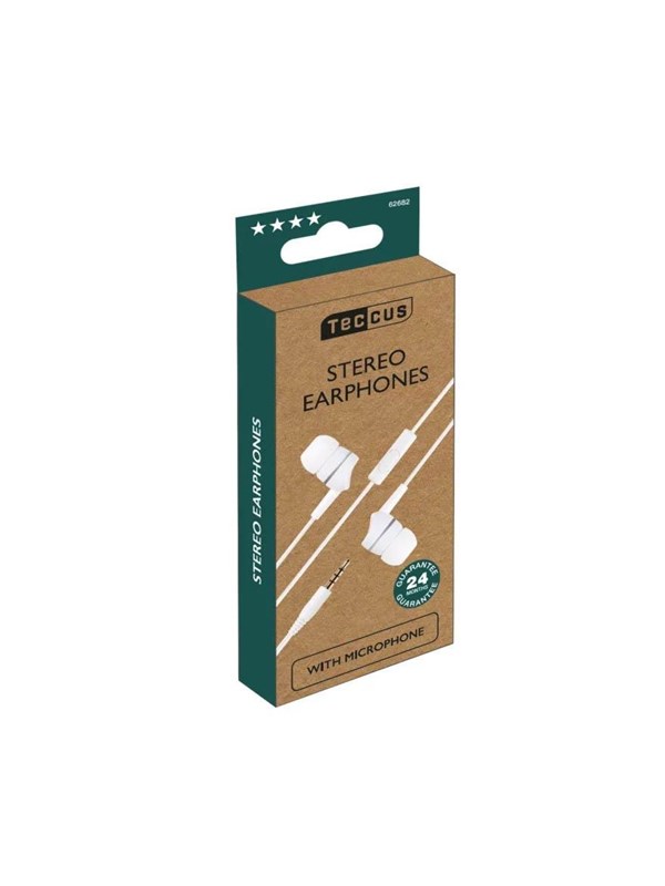 Vivanco In-Ear Plugin Smartphone Headset White