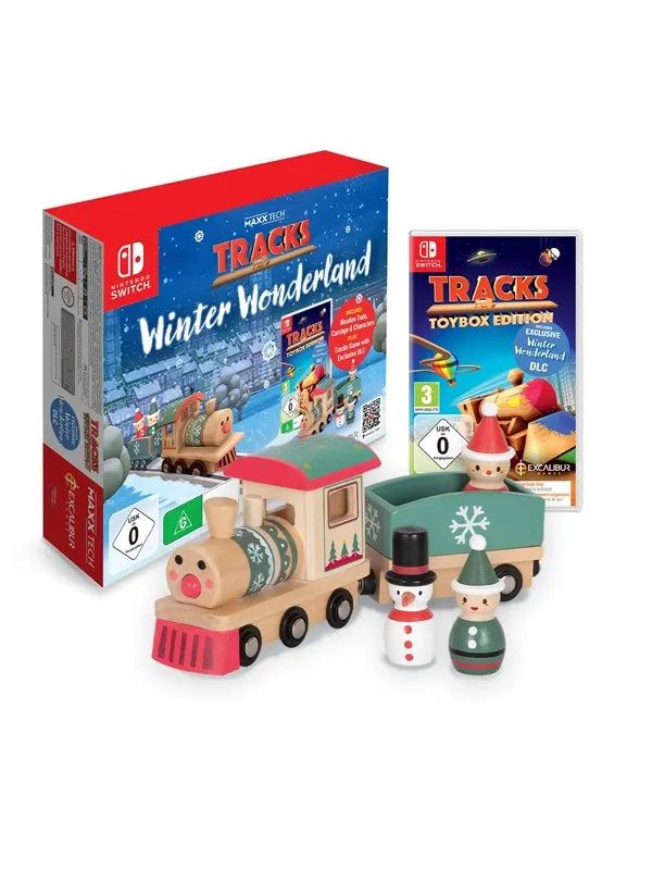 MAXX TECH Tracks Winter Wonderland Kit - Nintendo Switch