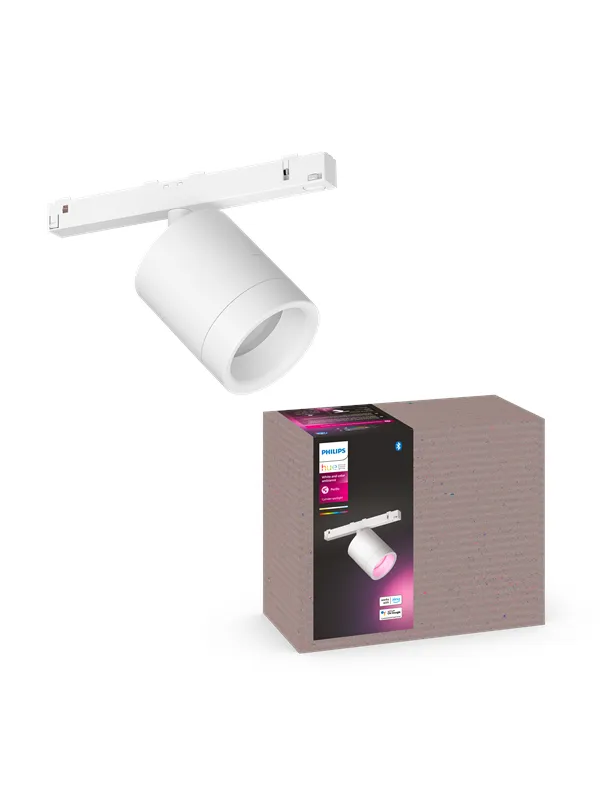 Philips Hue Perifo Cylinder Spotlight - White