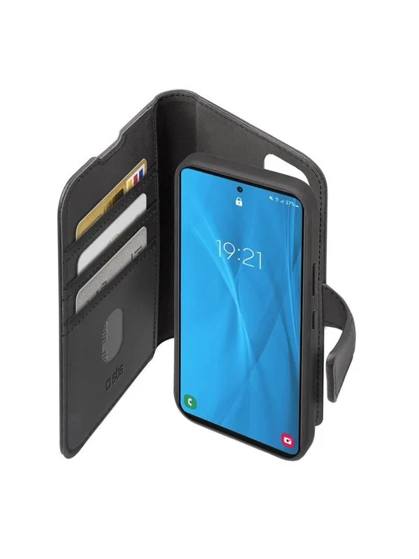 SBS Book Case with Removable Cover for Samsung Galaxy A53® - Black