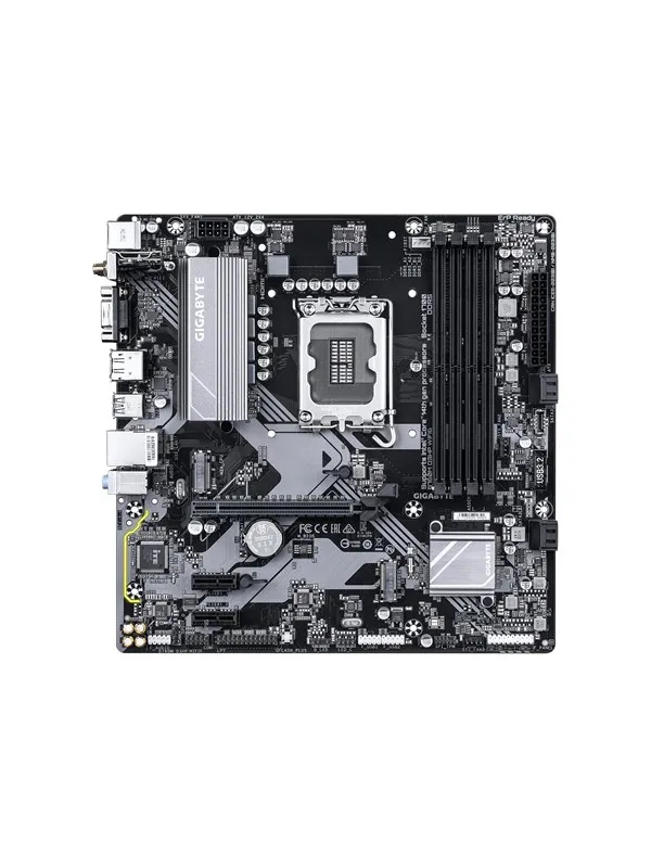 GIGABYTE B760M D3HP WIFI6 - motherboard - micro ATX - LGA1700 Socket - B760 Hovedkort - Intel B760 - Intel LGA1700 socket - DDR5 RAM - Micro-ATX
