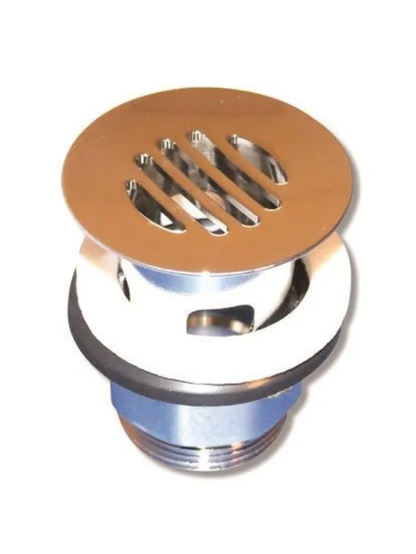 K. Neerskov Sink drain grill 1 1/4 with overflow