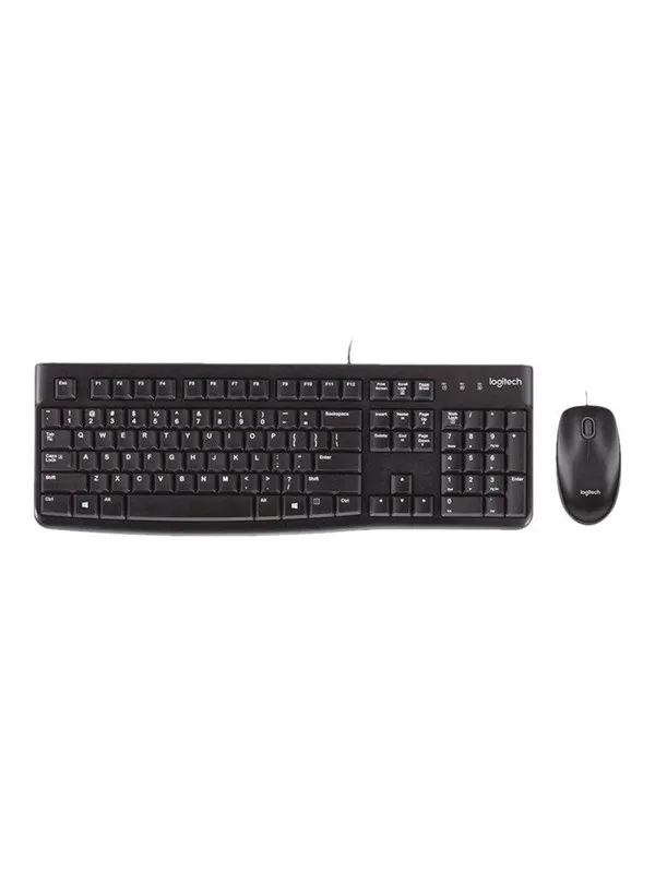 Logitech Desktop MK120 - Tastatur & Mussett - Spansk