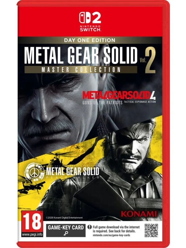 Metal Gear Solid: Master Collection Vol. 2 (Day One Edition) - Nintendo Switch 2 - Action/Adventure