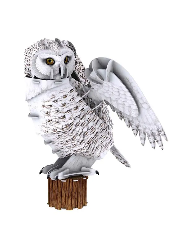 Cubic Fun 3D Puzzle National Geographic Snow Owl 3D Puslespill