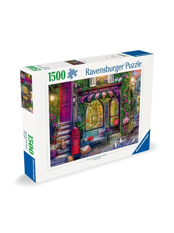 Ravensburger Love Letters Chocolate Shop 1500p
