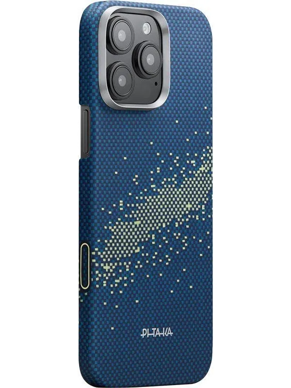 PITAKA Ultra-Slim Case - Milky Way galaxy PitaTap - iPhone 16 Pro Max