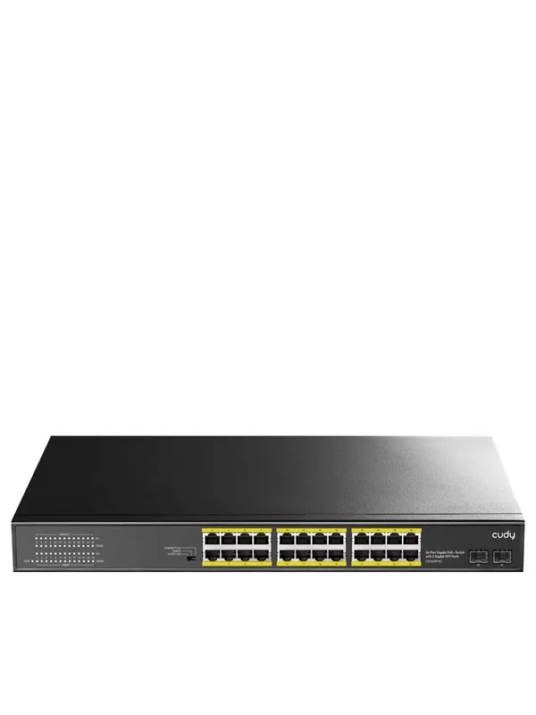 Cudy GS1028PS2 24-Port GbE PoE Switch with 2 Uplink SFP