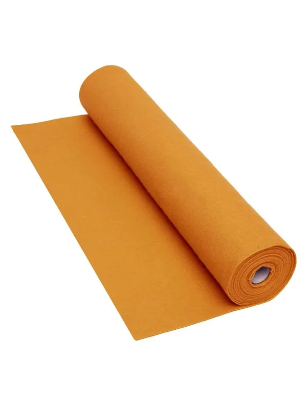 Colorations - Orange Felt Roll - 160 gsm 5 m x 45 cm