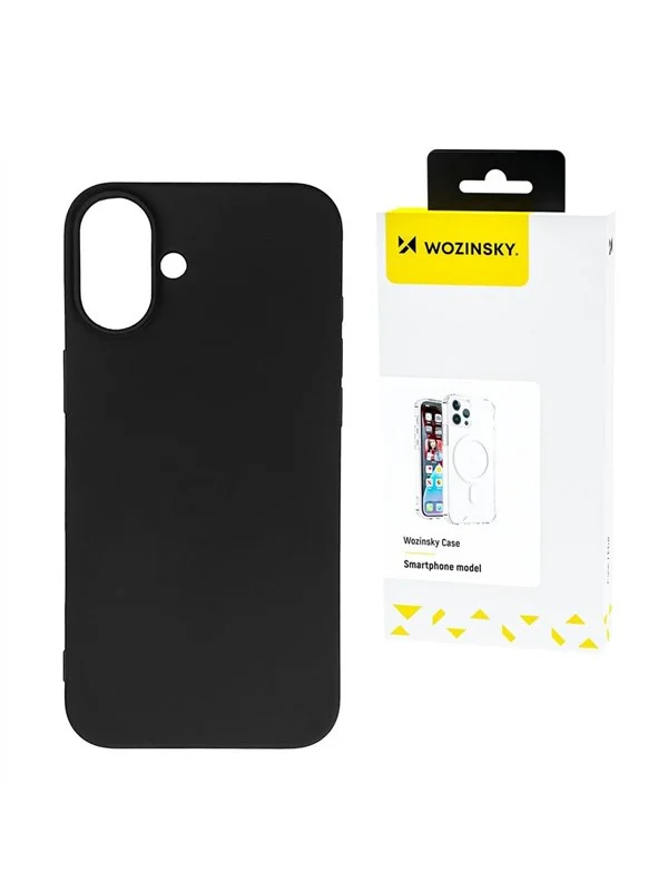 Wozinsky Silicone Case Flexible Silicone Case for Samsung Galaxy S25 Ultra - Black