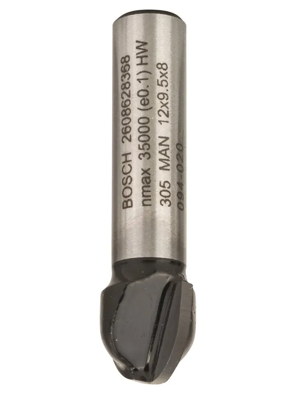 Bosch Hulkilfres, 8 mm, R1 6 mm, D 12 mm, L 9,2 mm, G 40 mm 8 mm, R1 6 mm, D 12 mm, L 9,2 mm, G 40 mm