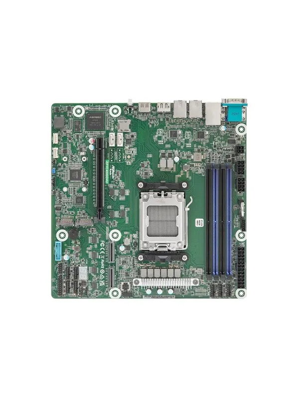 ASRock Rack EPYC4000D4U - motherboard - micro ATX - LGA1718 Socket - AMD X600 Hovedkort - AMD X600 - AMD AM5 socket - DDR5 RAM - Micro-ATX