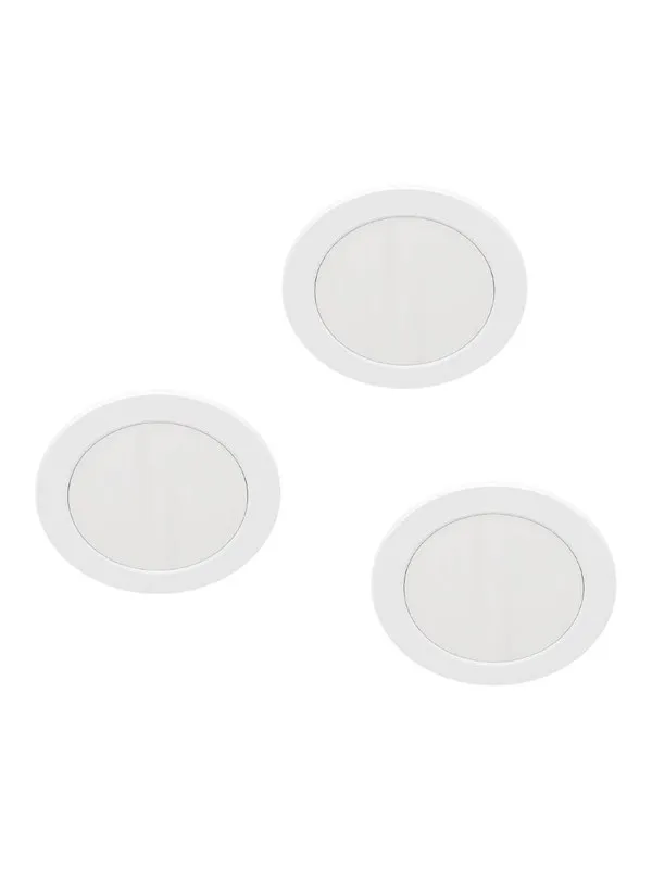 EGLO ABIUL INNEBYGD. SETT Ø86 CCT 3X300LM SPJELD. IP44 HVIT
