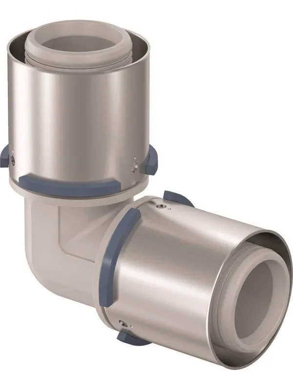 Uponor s-press composite elbow 90° 75 x 75 mm