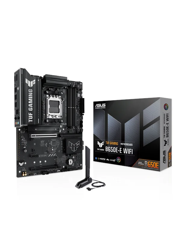 ASUS TUF GAMING B650E-E WIFI Hovedkort - AMD B650 - AMD AM5 socket - DDR5 RAM - ATX