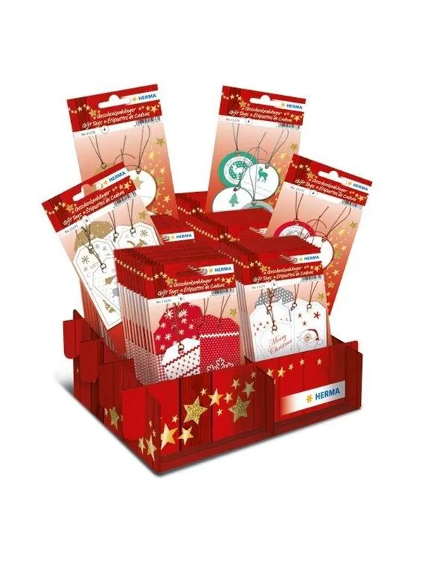 HERMA To/From Christmas Label Display Set
