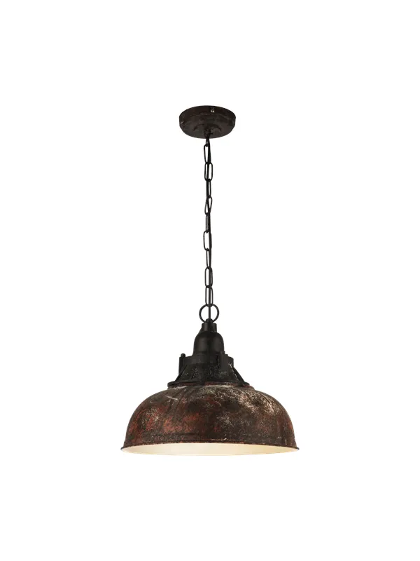 EGLO GRANTHAM 1 pendant light antique brown/beige
