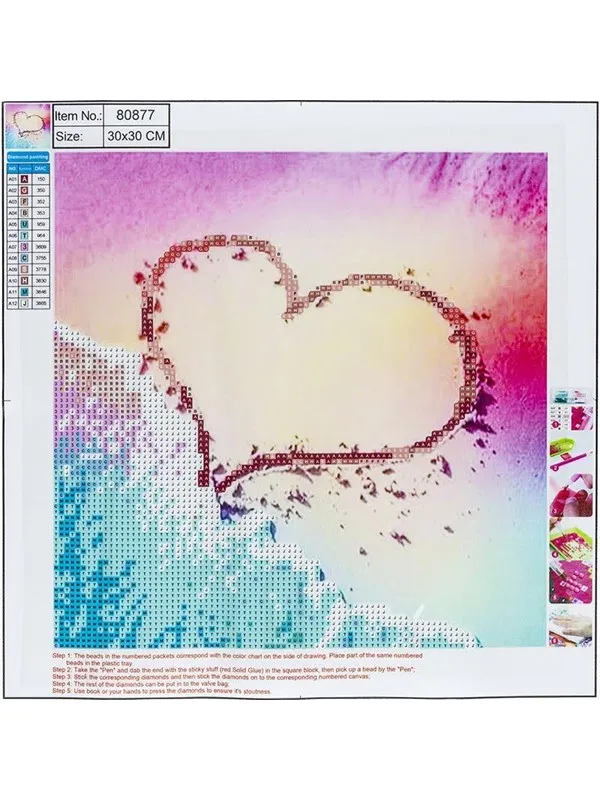 CENTRUM Diamond Painting 30*30cm. HEART