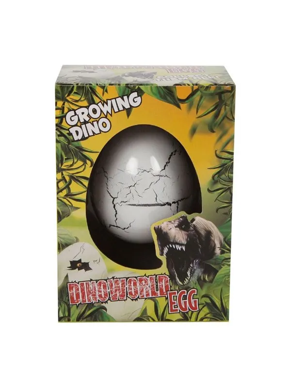 Pocket Money Growing Dinosaur Egg 6cm - assorted