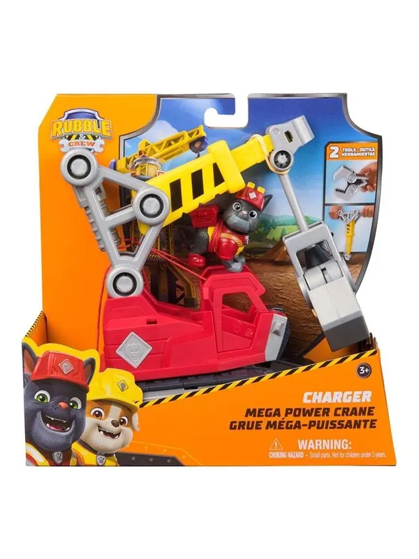 Rubble & Crew Big Build Tool Vehicle - Charger