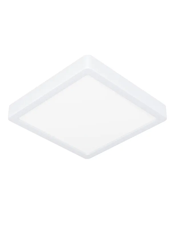 EGLO FUEVA 6 PLAFOND 220X220 CCT 10.5W 1700LM IP44 HVIT