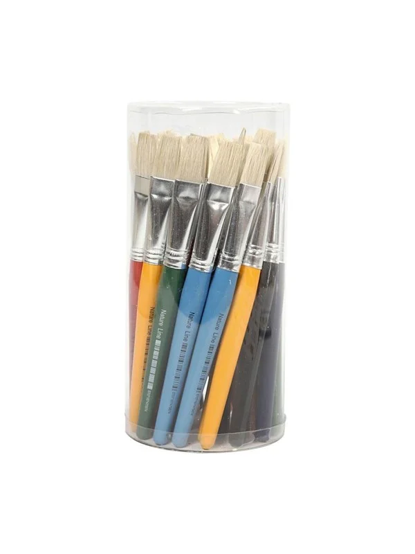 Creativ Company Flat small brushes 30pcs.