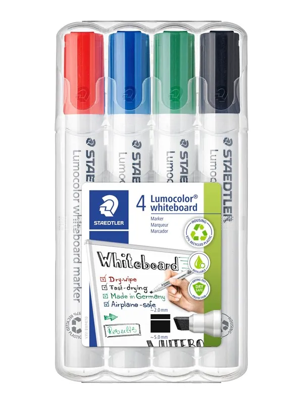 Staedtler Whiteboard marker Lumoc. 4pcs.Box