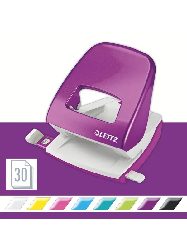 Leitz Hullemaskin  WOW 5008 2 hull/30 ark Lilla