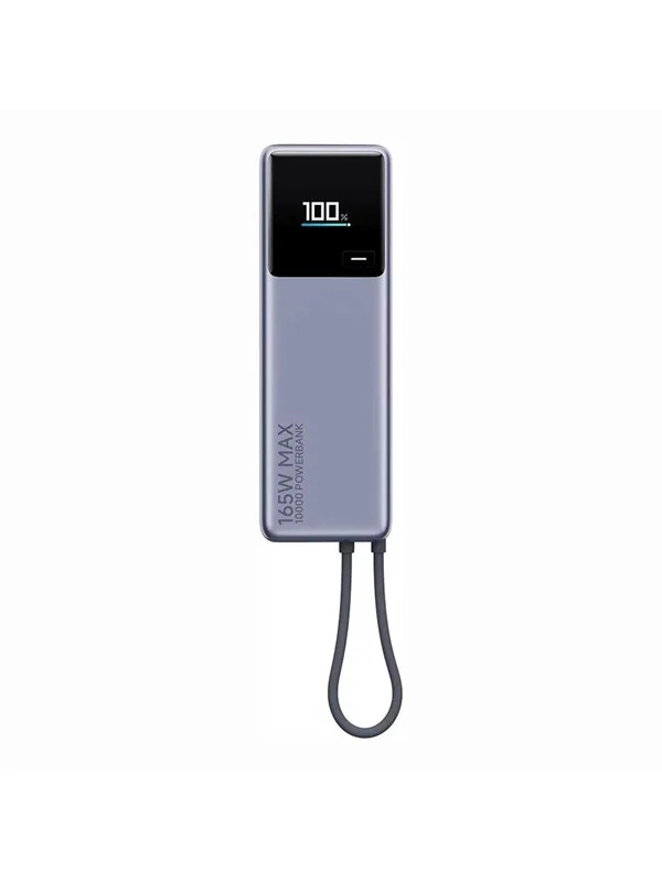 Xiaomi 165W (Integrated Cable) Nødlader - Grey - 10000 mAh