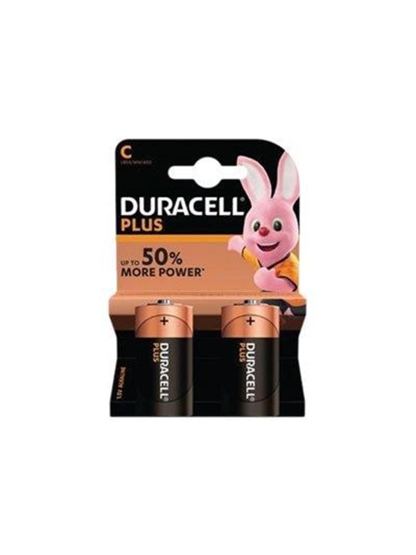 DURACELL C Plus 2-Pack