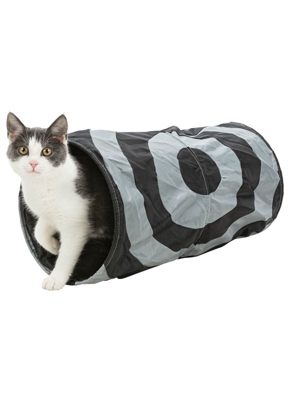 Trixie Rasle Leketunnel for Katter Assorterte Farger 25x50cm