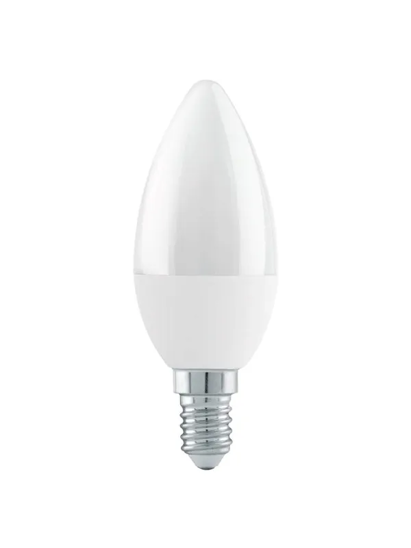 EGLO LED-lyspære C37 Candle 4.9W/830 470 lumen matt 3-step dimmable E14