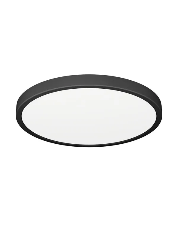 EGLO FUEVA 6 PLAFOND Ø280 CCT 14.2W 2000LM IP44 SVART