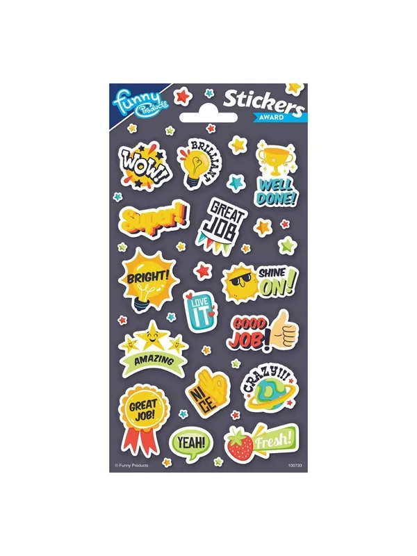 Totum Sticker Sheet Award