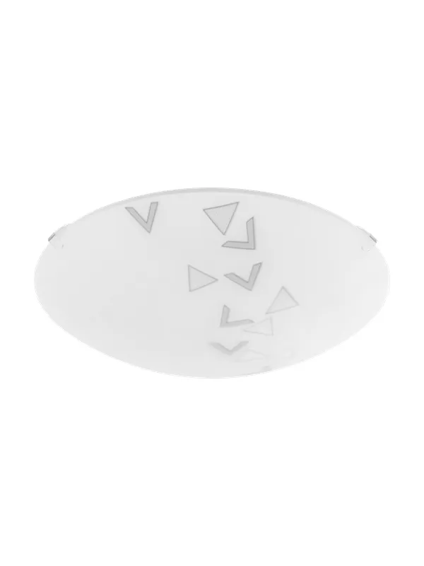 EGLO MARS ceiling lamp Ø250 mm white "triangles"