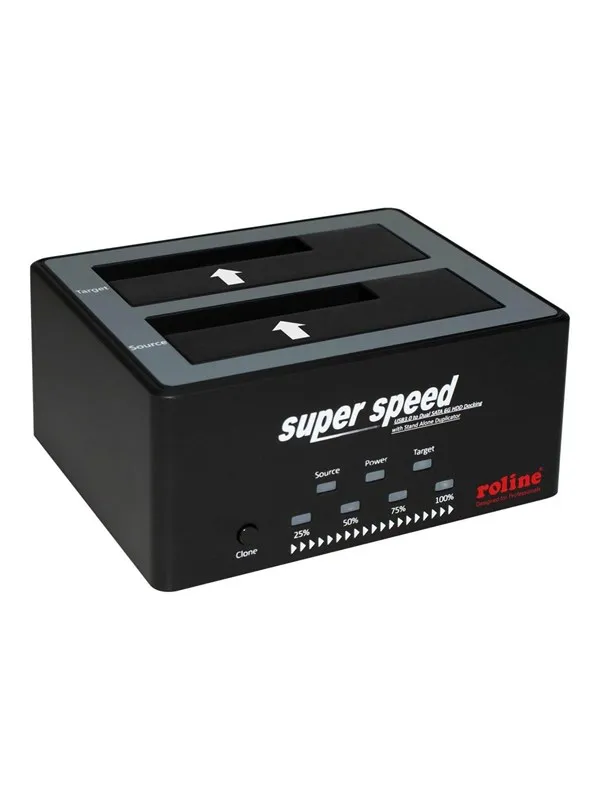 Roline - HDD docking station - SATA 6Gb/s - USB 2.0