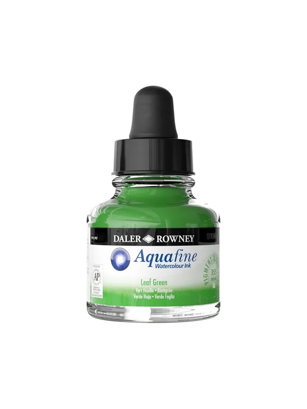 Daler-Rowney Aquafine 29.5 ml Ink Leaf Green