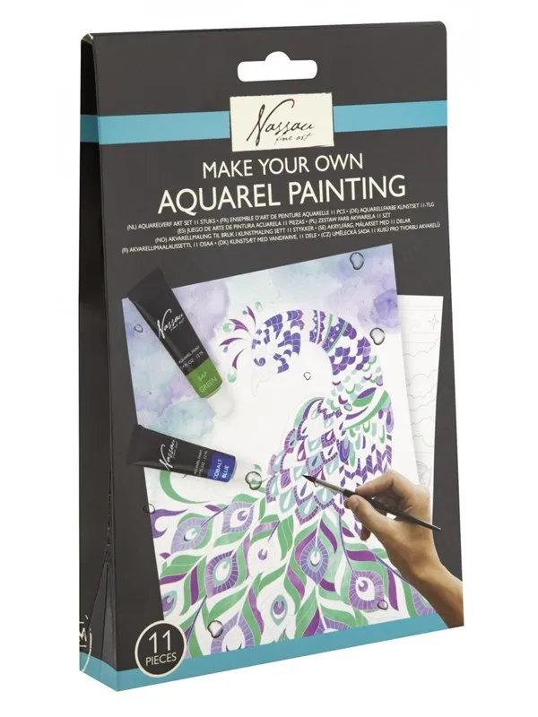 Creative Craft Group Acrylic Watercolor paint Art Set 11 parts