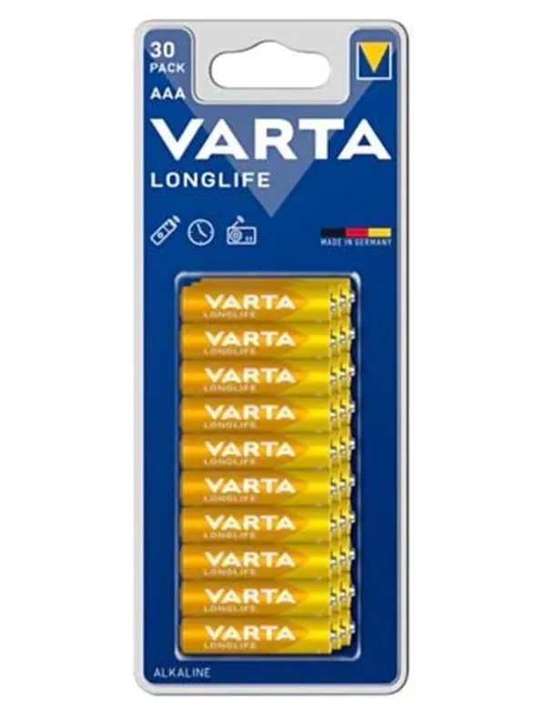 VARTA Longlife AAA Blister 30-pack