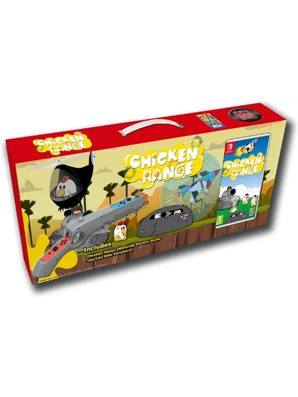 Chicken Range Bundle inc. Game and Rifle Peripheral - Nintendo Switch - Action