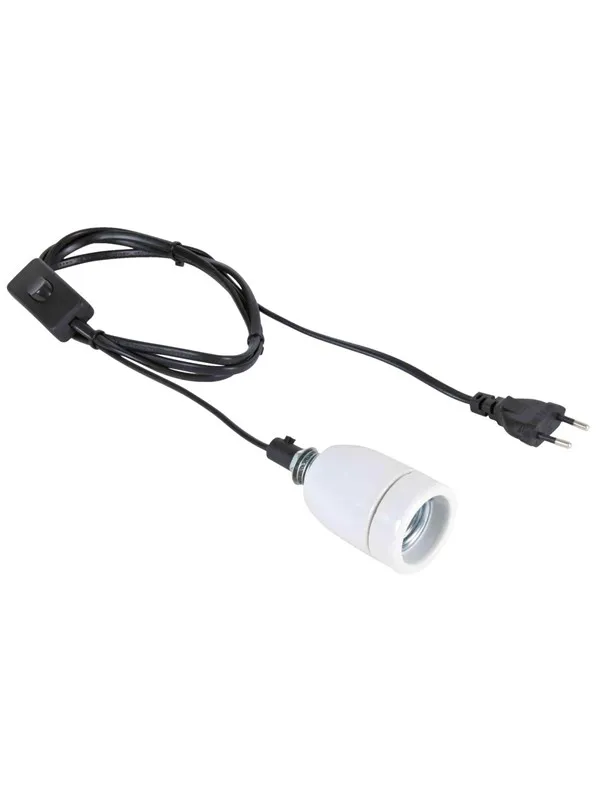 Trixie Pro Socket Ceramic Bulb Holder 200W 1.80m E27