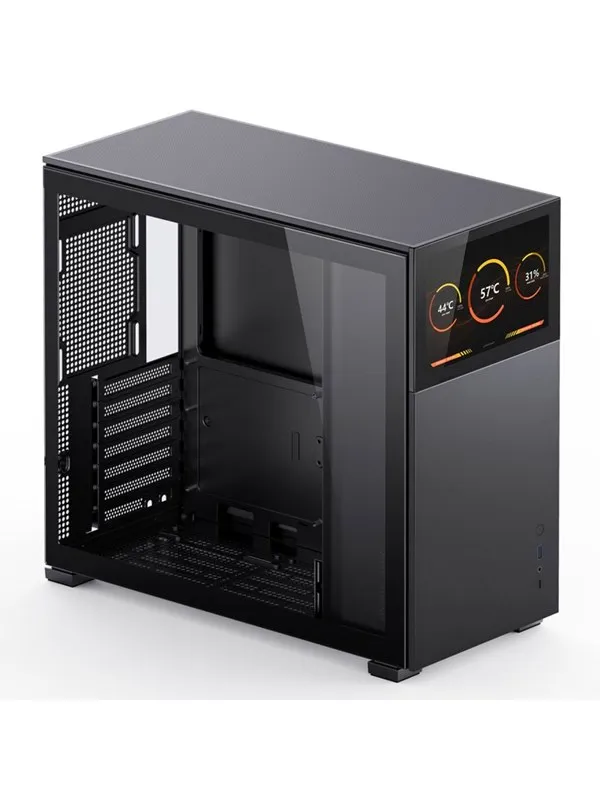 Jonsbo D41 screen - black - Kabinett - Miditower - Svart